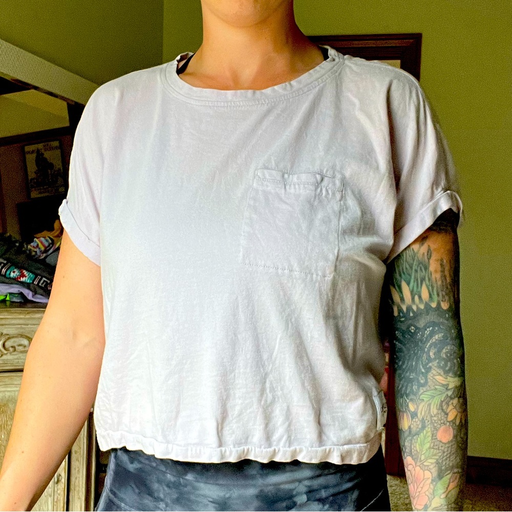 Calvin Klein Performance cinch waist top